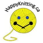Happy Knitting Logo - meditation